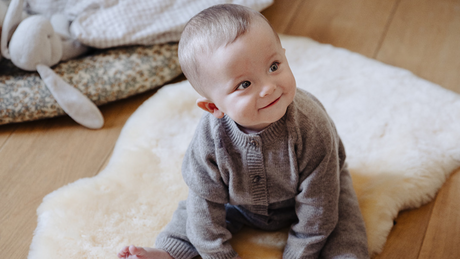 Lammfell für Ihr Baby