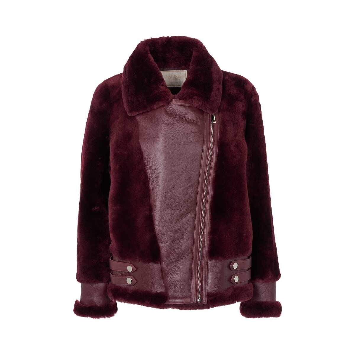Annalon Jacke | Doubleface Bordeaux