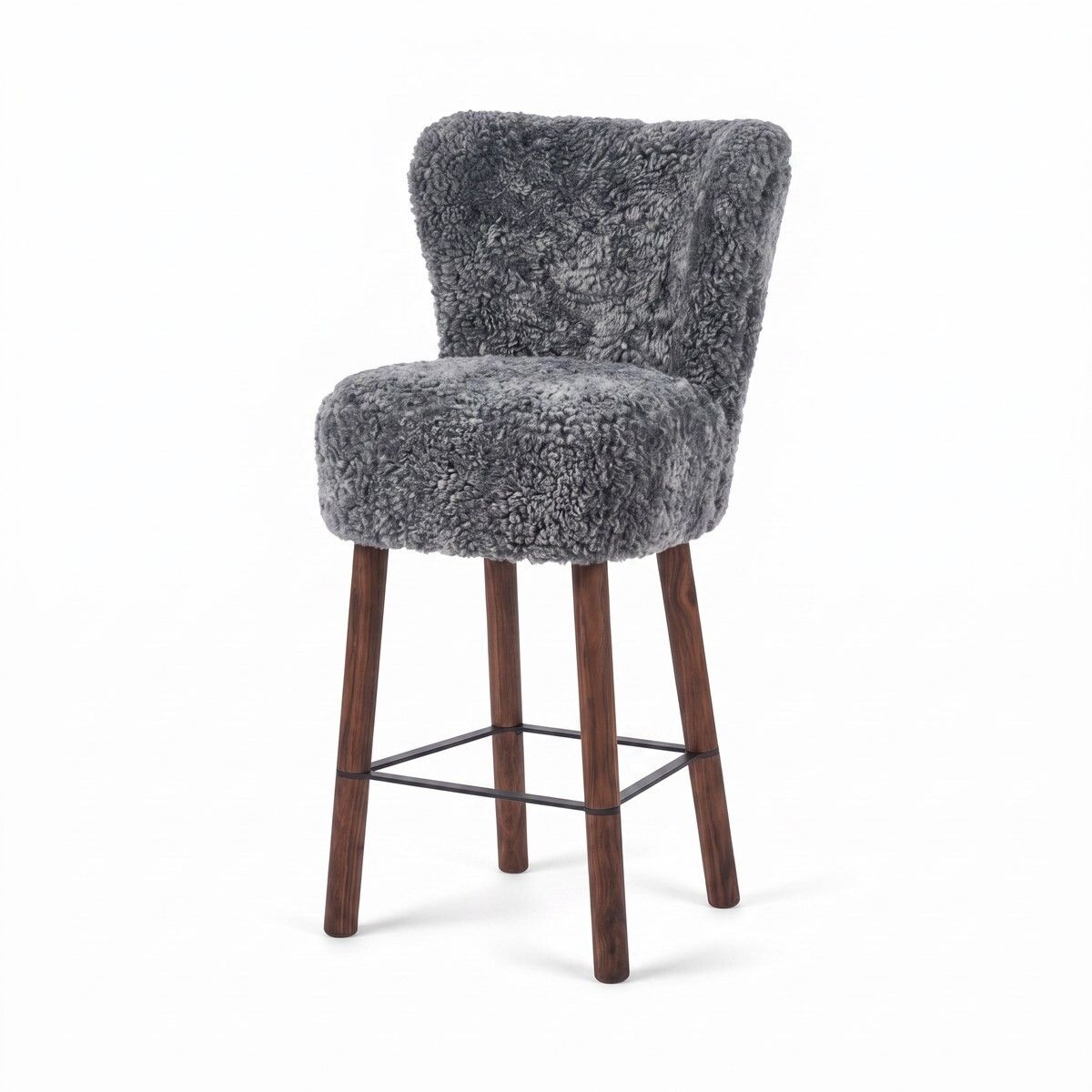 Emilia Barhocker | Lammfell Premium Hellgrau