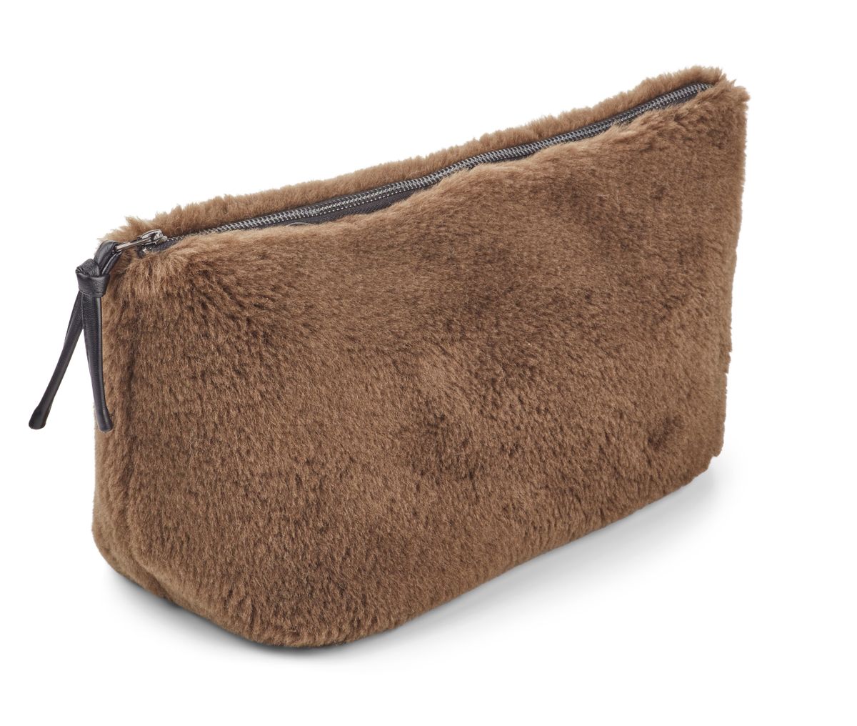 Maxi Havanna Clutch | Neuseeland | Lammwolle Khaki