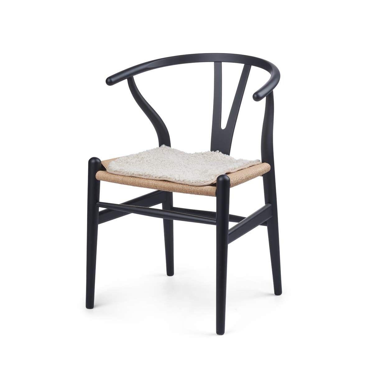 Sitzkissen Lammfell | Kurzhaar | Zero Waste | 35x35 cm Sitzkissen | Sheepskinhouse.ch