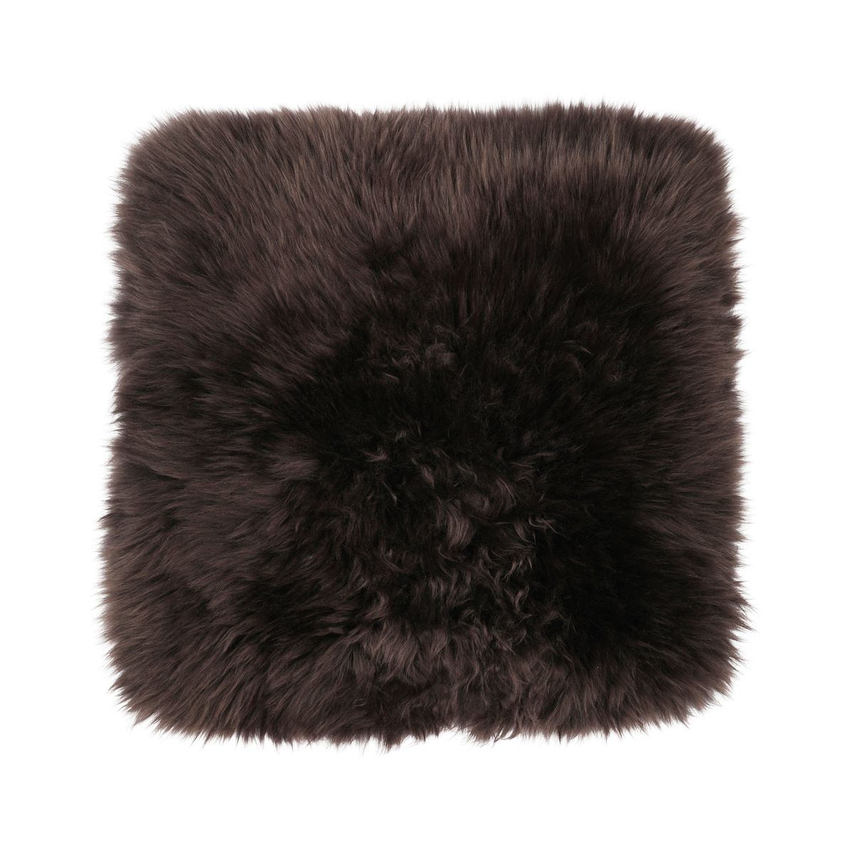 Stuhlauflage | Langhaar | Neuseeland | 40x40 cm Sitzkissen | Sheepskinhouse.ch