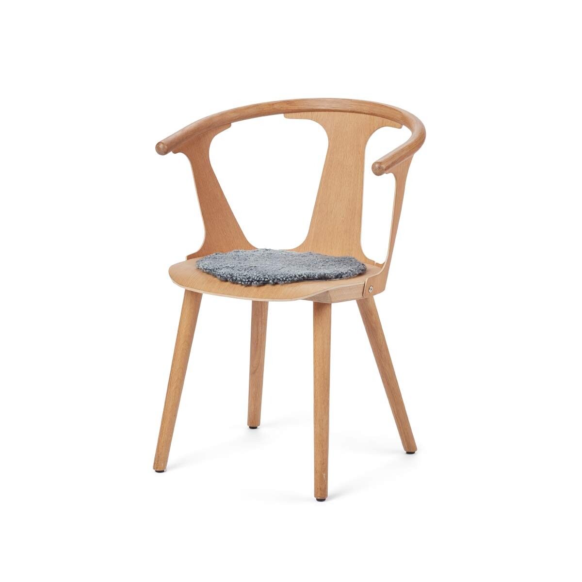 Lammfell Stuhlauflage | Kurzhaar | Neuseeland | D34 cm