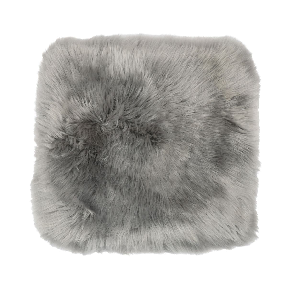 Fellkissenbezug | Langhaar | Neuseeland | 40x40 cm Hellgrau