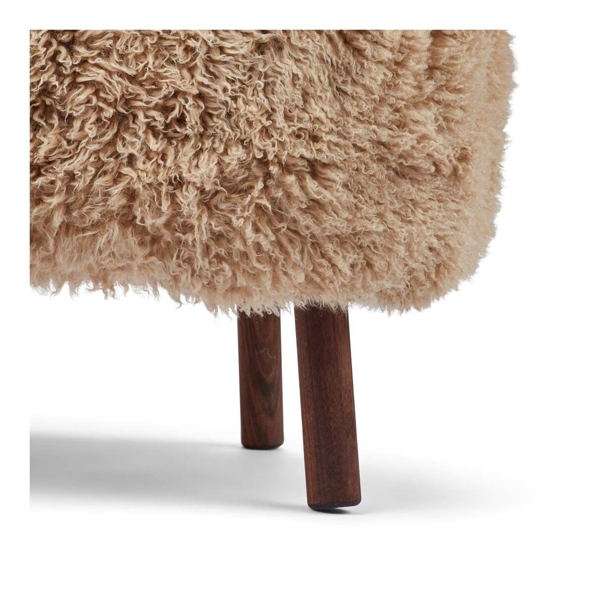 Emil Loungesessel | Premium Lammfell | Langhaar Honig