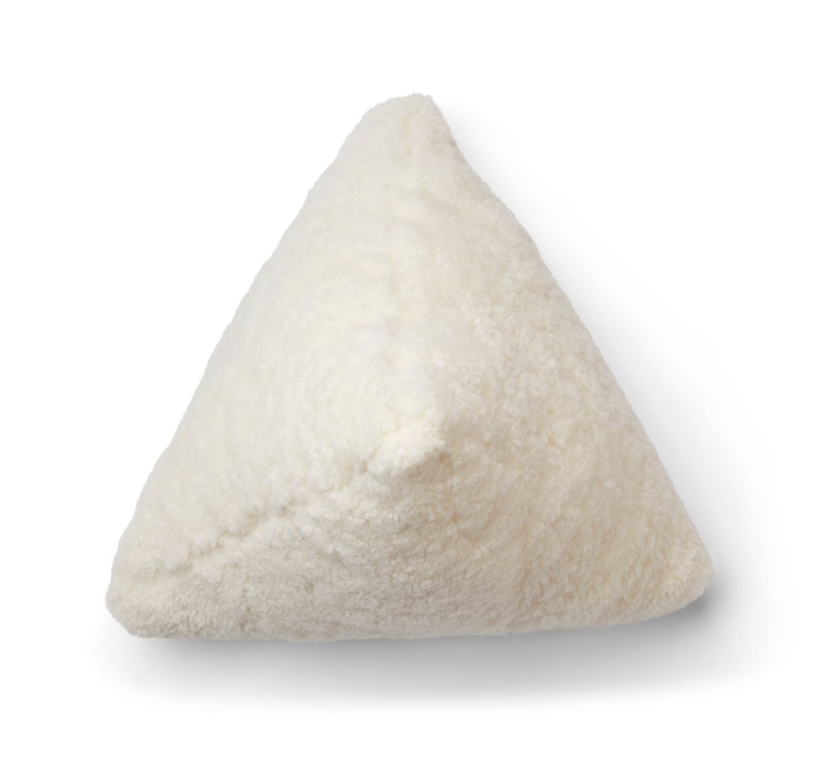 Hematite Lammfellkissen | Kurzhaar | Neuseeland | 35x35x35 cm Weiß