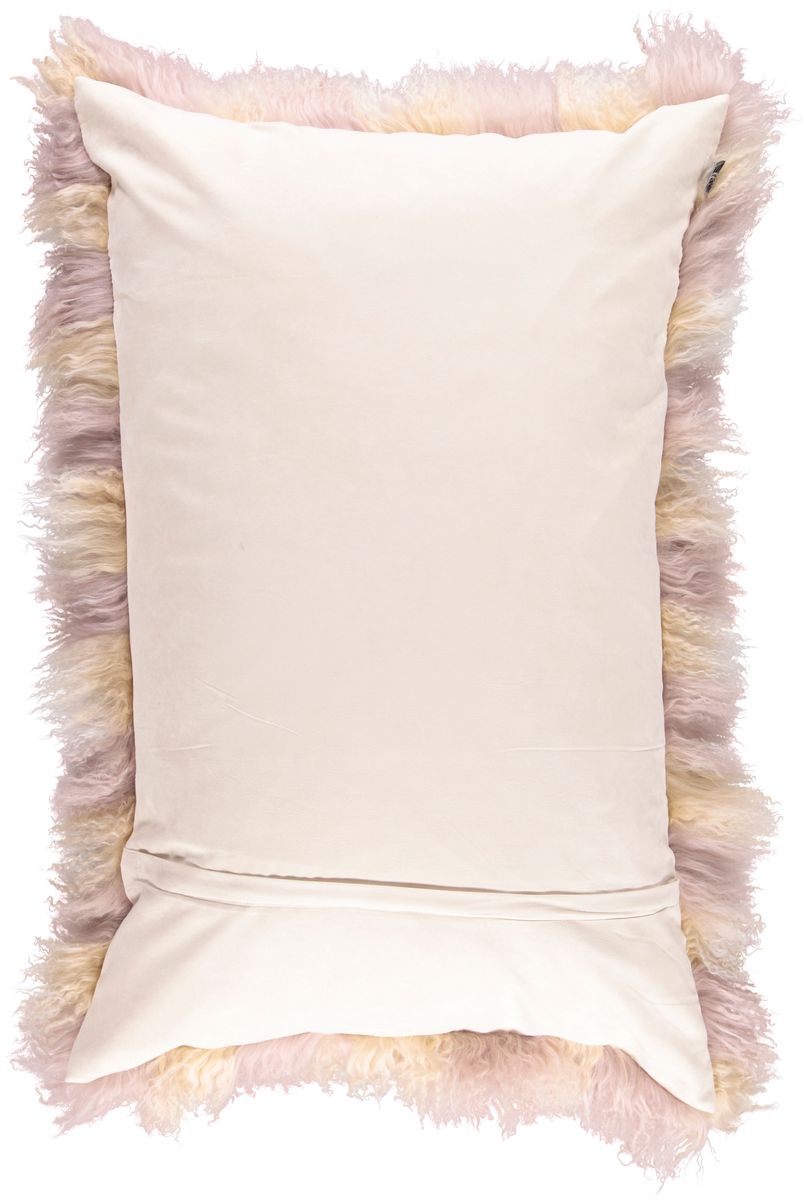 Lammfellkissen Premium | Tibet | 60x90 cm Arctic Sunrise/Dove