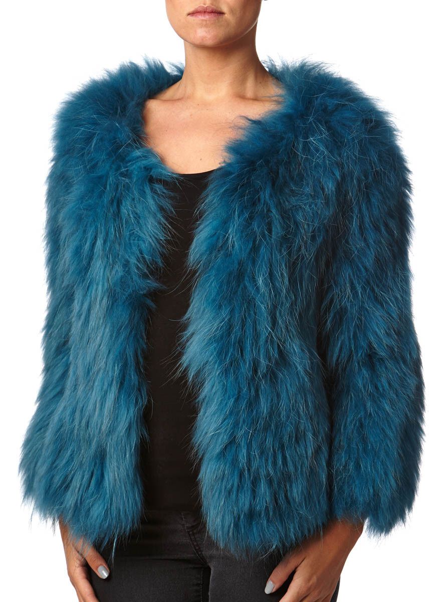 Liva Jacke | Waschbär Ozeanblau