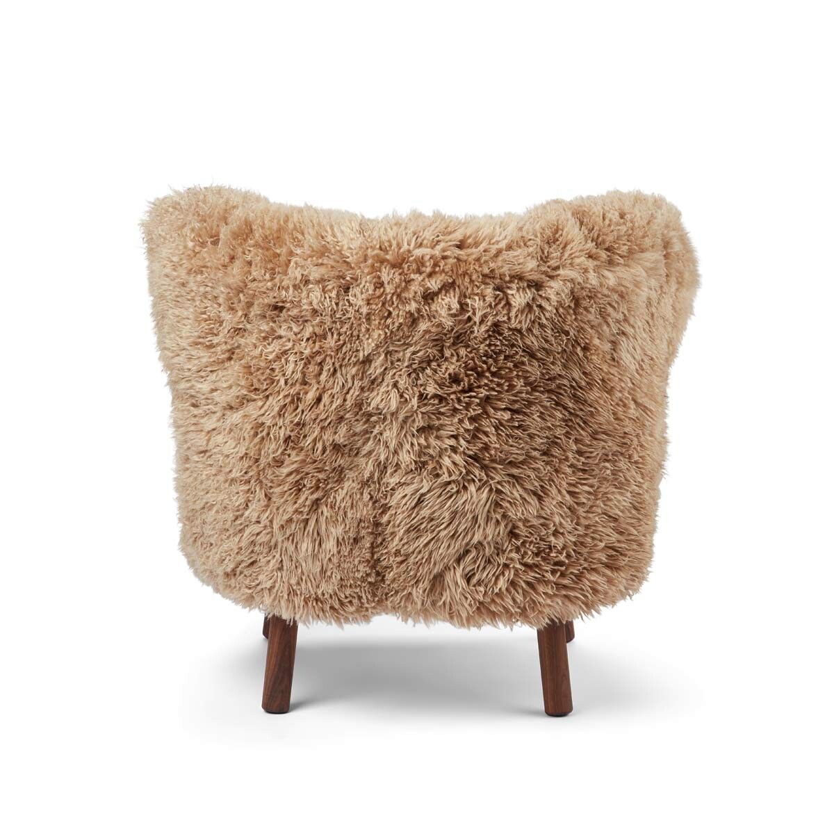 Emil Loungesessel | Premium Lammfell | Langhaar Honig
