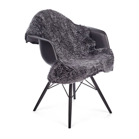 Merino Premium Lammfell | Kurzhaar | Neuseeland | 115x60 cm Anthrazit