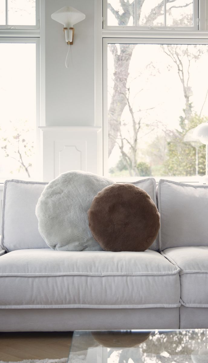 Velourkissen | Neuseeland | D45 cm | D62 cm Hellmcca