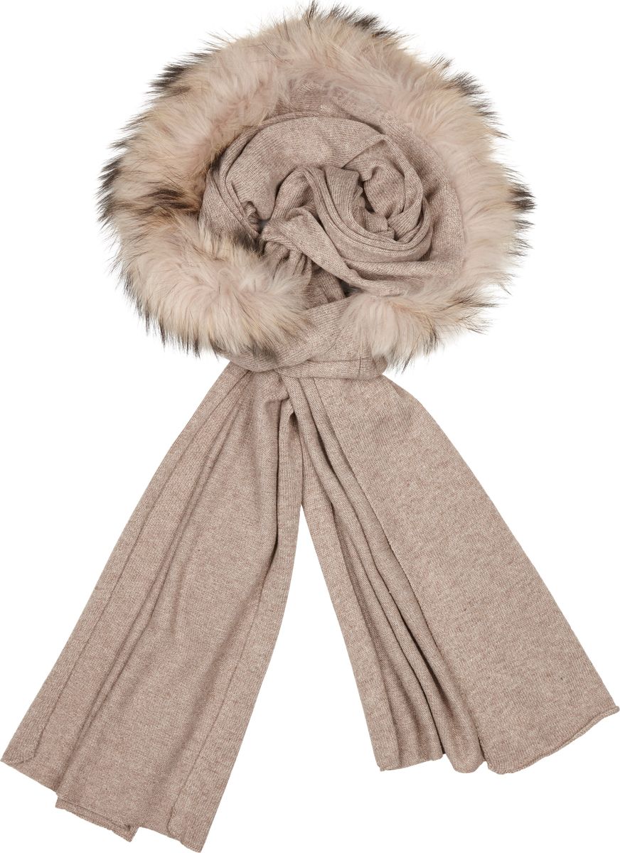 Silvia Schal | Wolle, Waschbär Evening Sand/Evening Sand