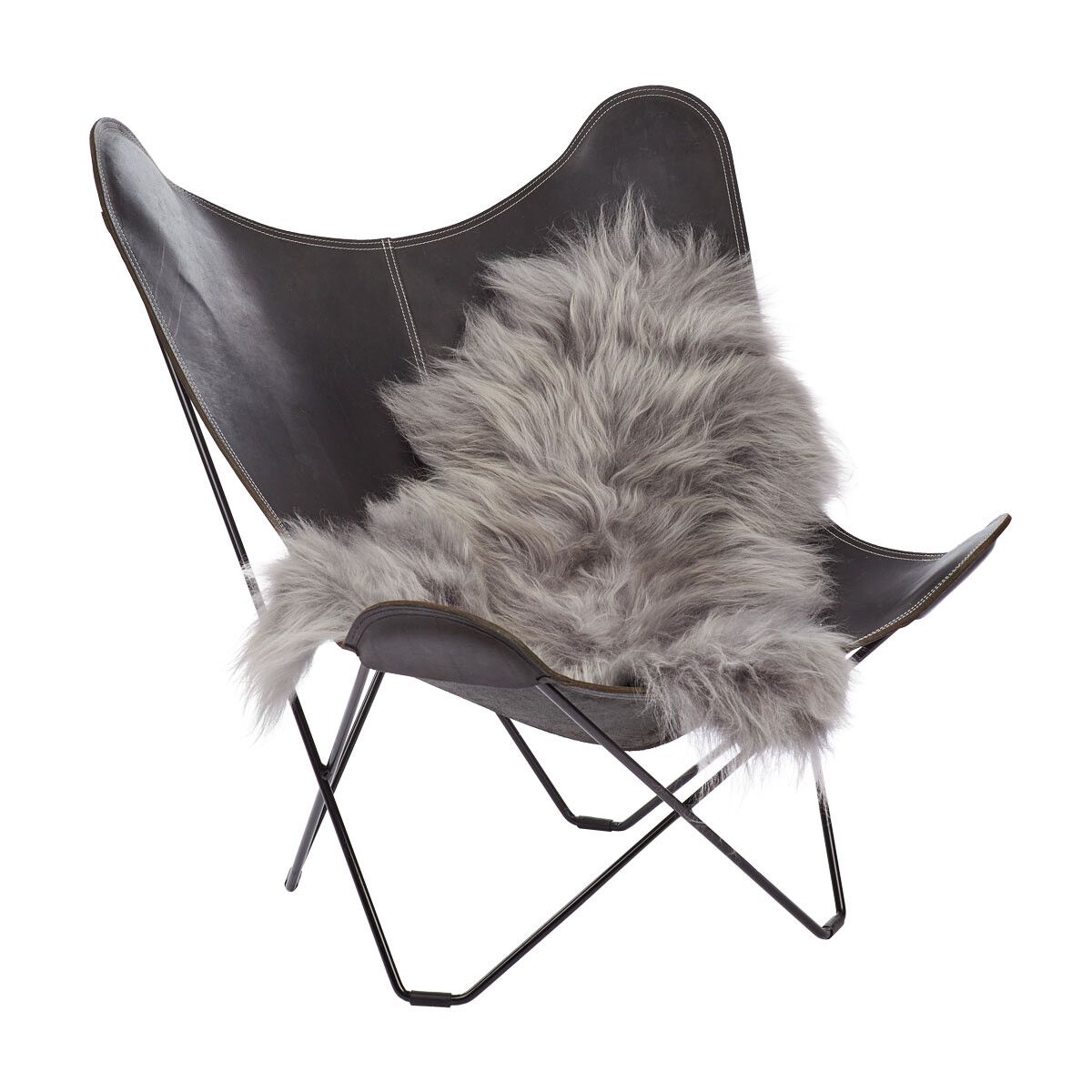 Lammfell Premium | Langhaar | Island | 90x60 cm Lammfelle | Sheepskinhouse.ch