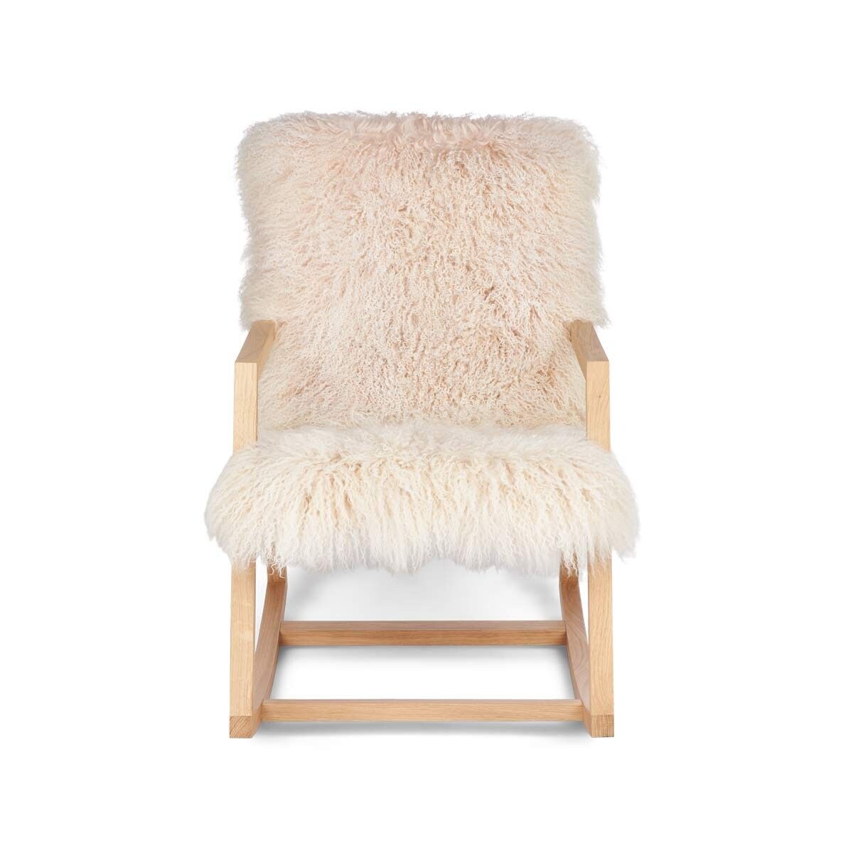 Schaukelstuhl | Tibet | Skandinavischer Design Esche natürlich Öl