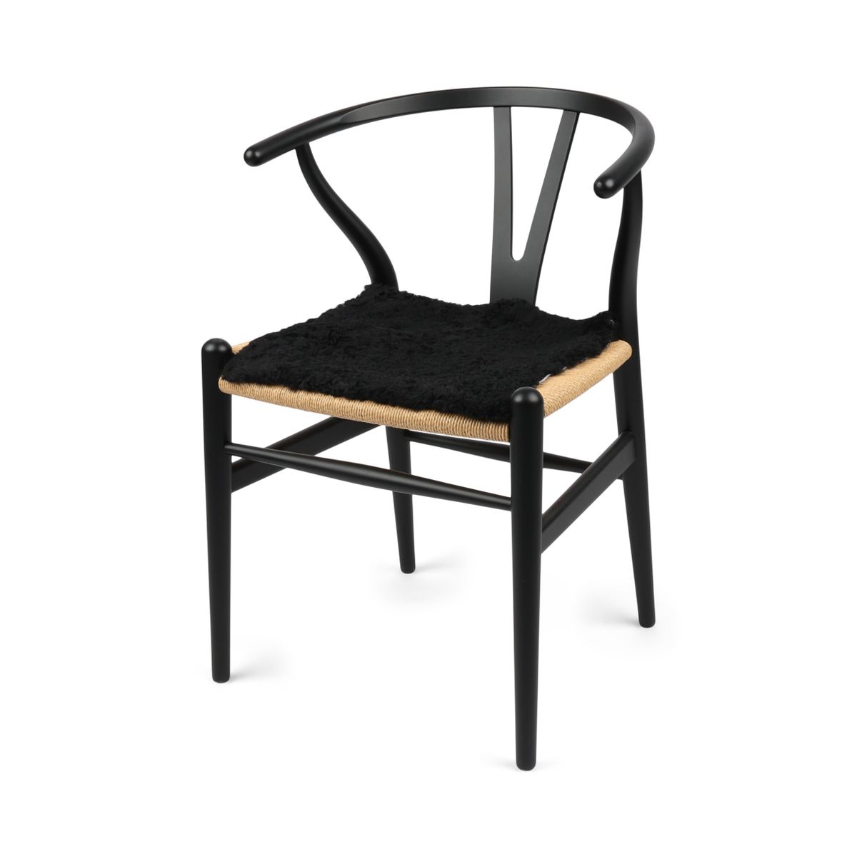 Stuhlauflage | Kurzhaar | Neuseeland | 40x40 cm Sitzkissen | Sheepskinhouse.ch