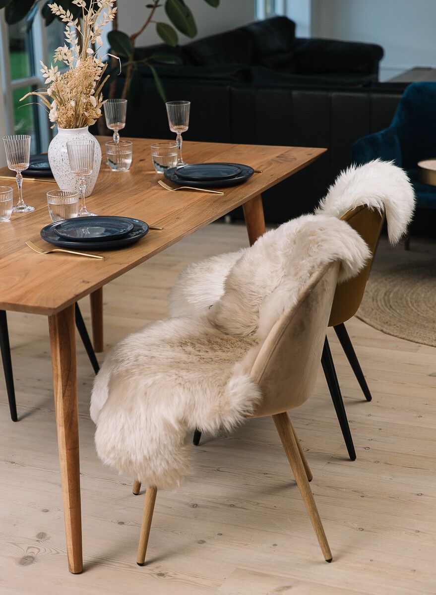 Merino Lammfell | Neuseeland | Ca. 90x60 cm Beige