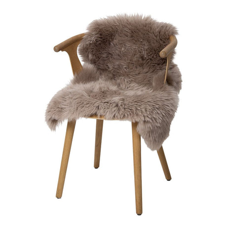 Merino Lammfell | Langhaar | Neuseeland | ca. 100x60 cm Dove