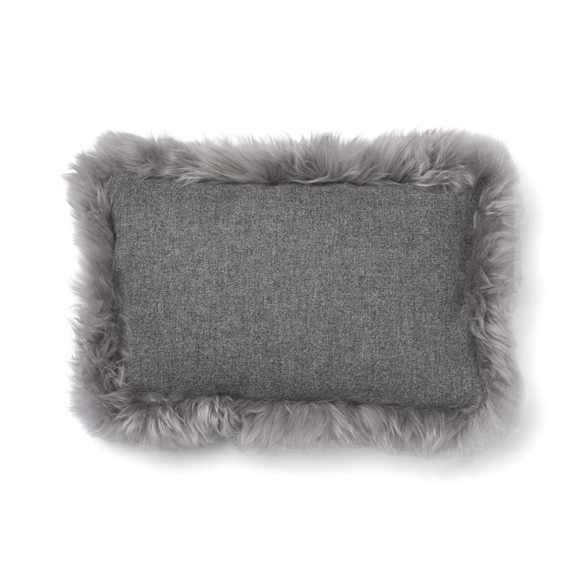 Wollkissen | 100% Wolle | Fellborte | 52x52 cm | 34x52 cm