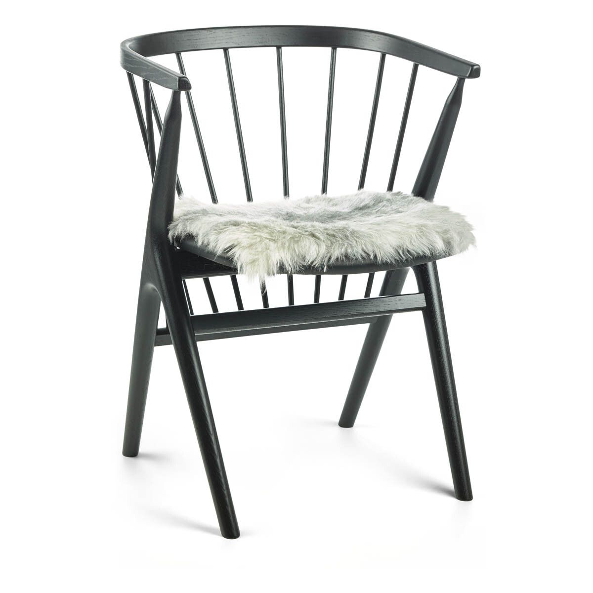 Stuhlkissen Premium | Kurzhaar | Island | 40x40 cm Naturgrau