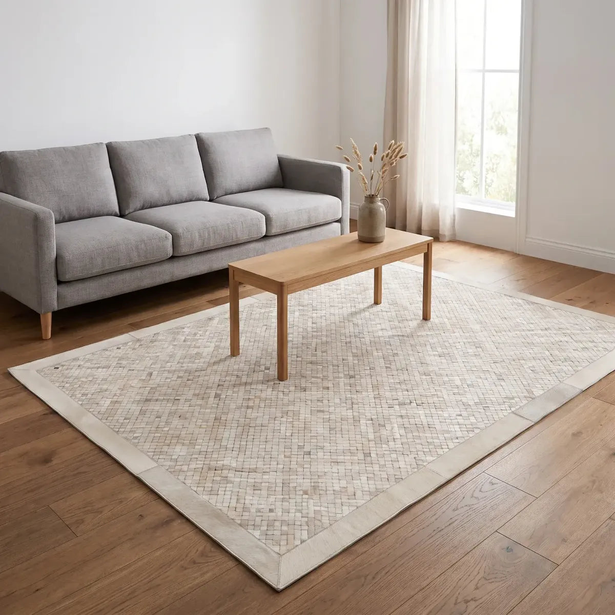 Kuhfell-Design-Teppich | Brasilien | 200x300 cm | 170x240 cm