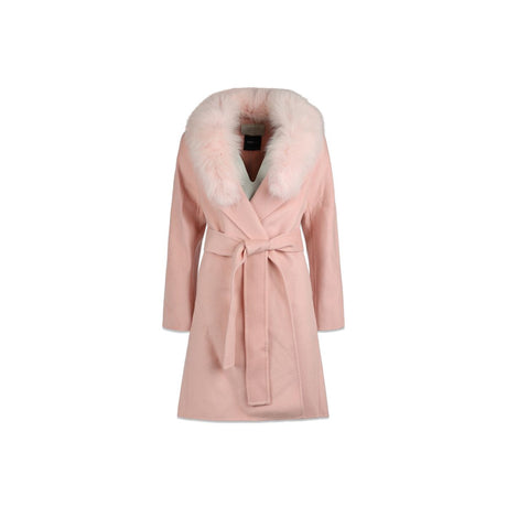 Lucia Mantel | Wolle, Fuchs Pink