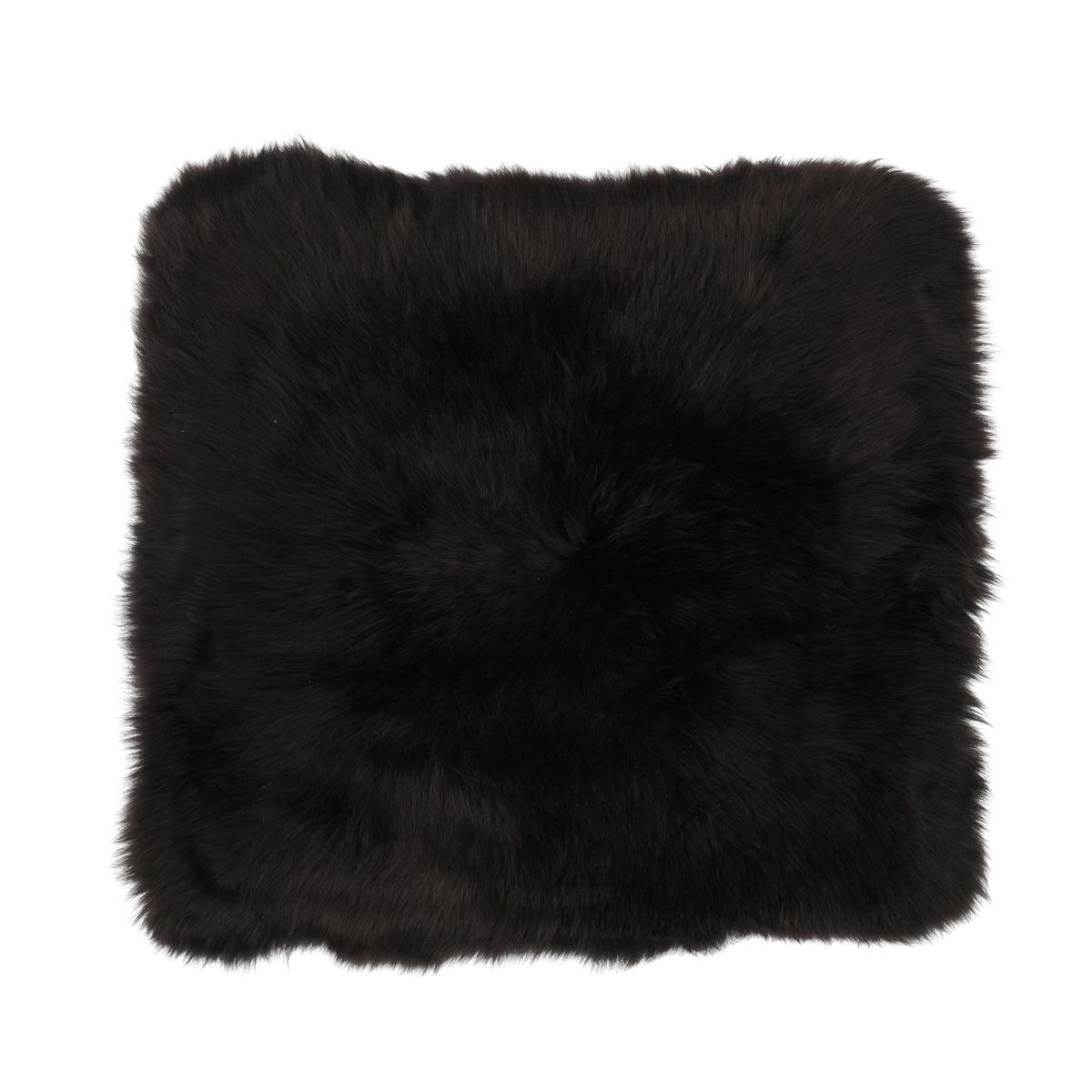 Sitzkissen | Langhaar | Neuseeland | Stoffrückseite | 40x40 cm Schokolade