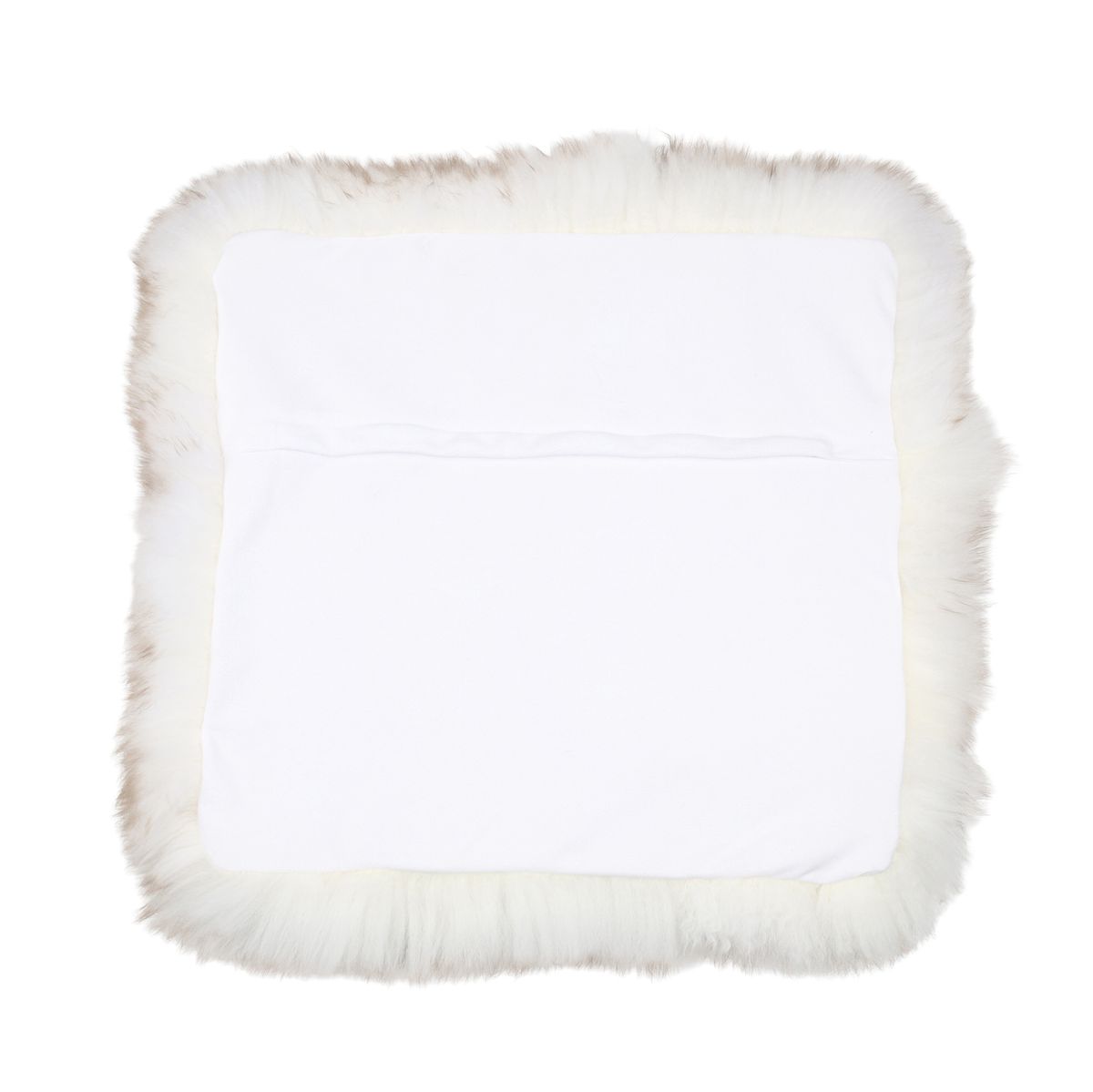 Fellkissenbezug | Langhaar | Neuseeland | 50,5x50,5 cm Wolf-Spitze