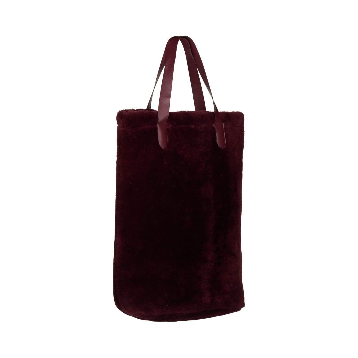 Leonora Shopper | Neuseeland | Lammwolle Bordeaux