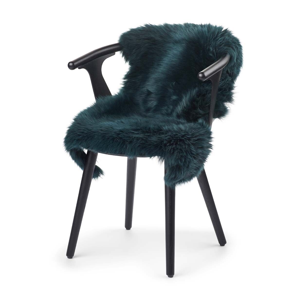 Merino Premium Lammfell | Langhaar | Neuseeland | 90x60 cm Kaspisch