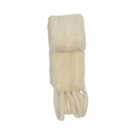 Schal aus Nerz Beige