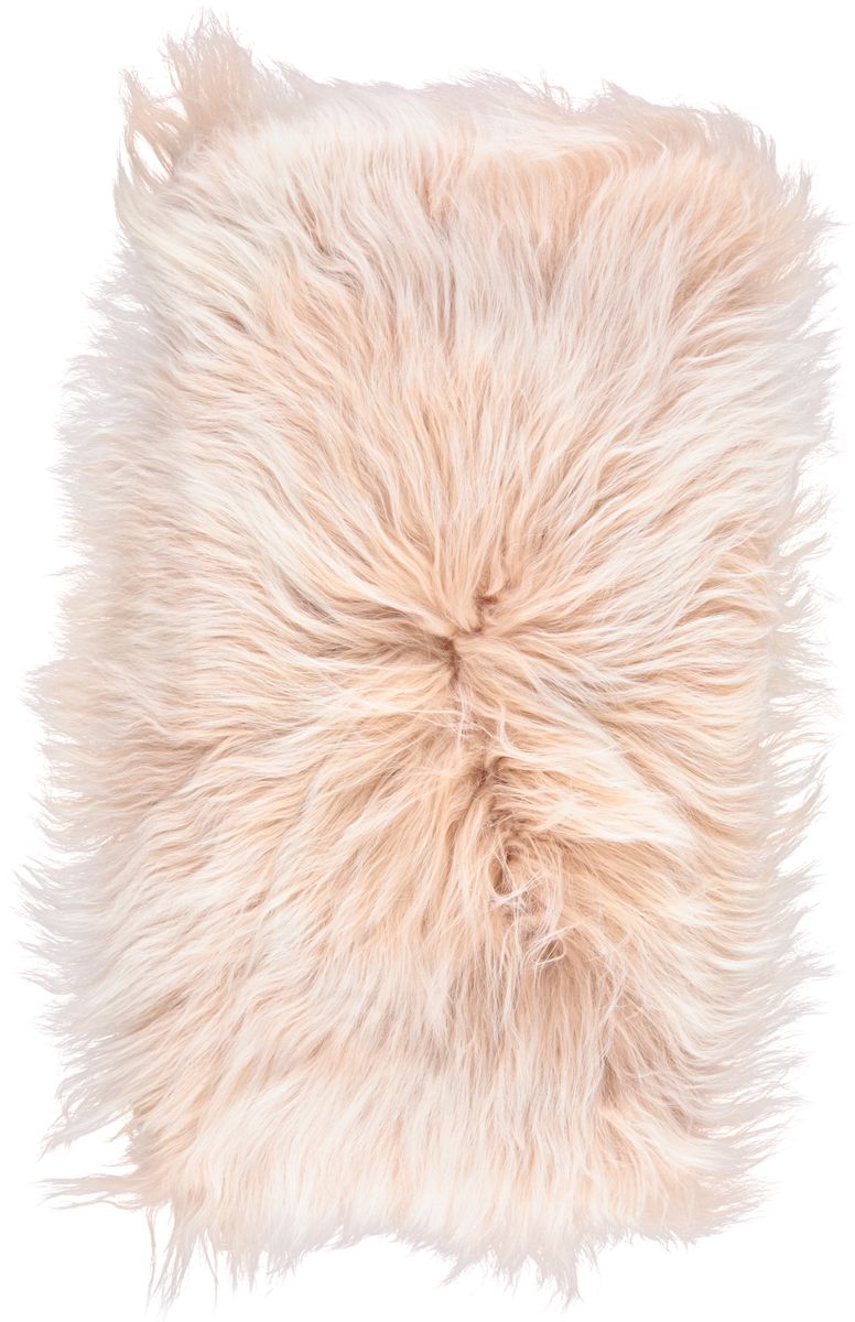 Lammfellkissen | Kaschmir | 28x56 cm