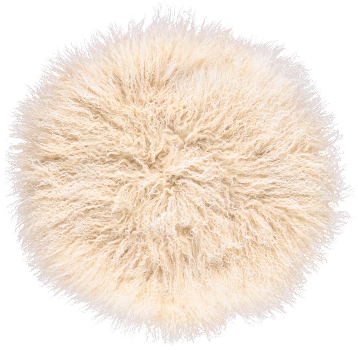 Lammfellkissen | Tibet | D38 cm | D45 cm | D62 cm Arctic Sunrise