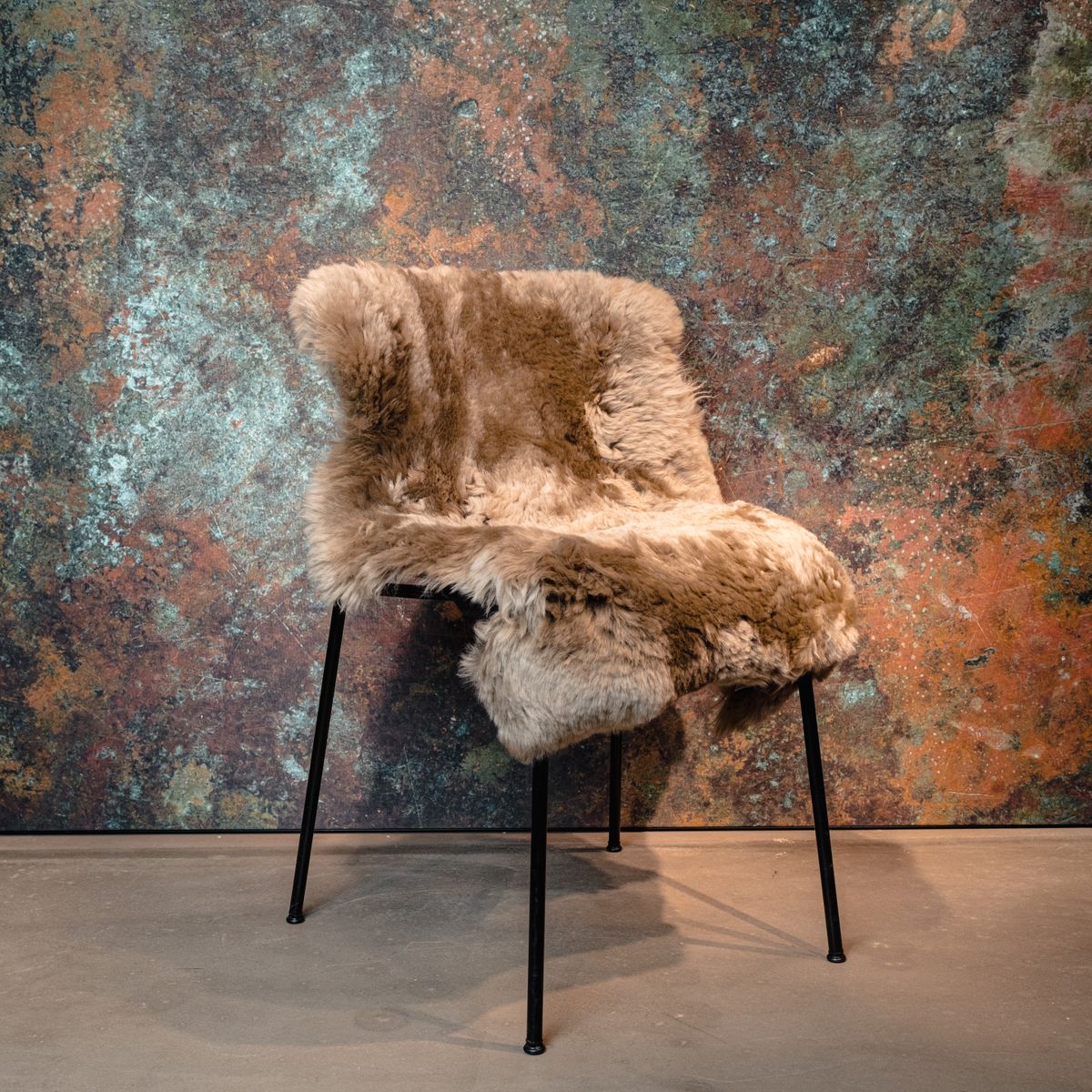 Merino Lammfell | Neuseeland | Ca. 85x60 cm Leinen