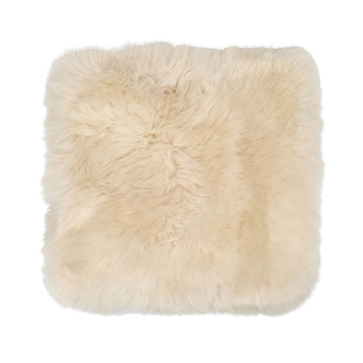 Sitzkissen | Langhaar | Neuseeland | Stoffrückseite | 40x40 cm Leinen