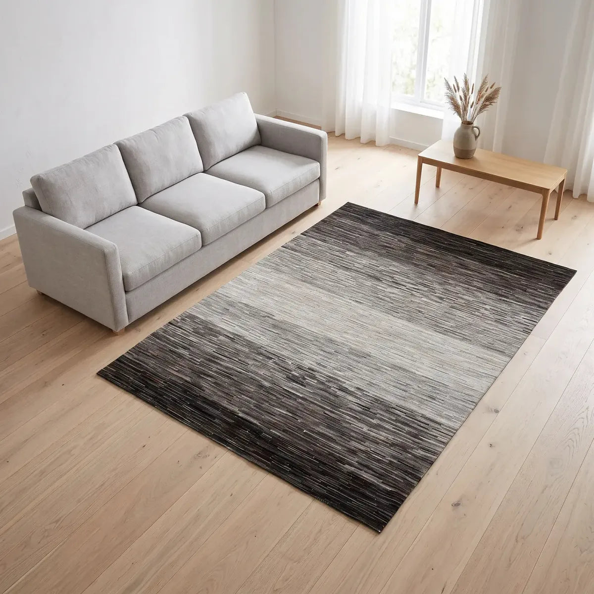 Kuhfell-Teppich im Gradient-Design | Brasilien | 200x300 cm | 170x240 cm
