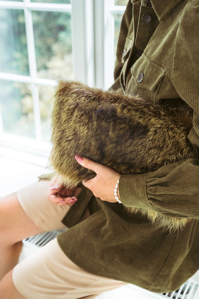 Maxi Elva Clutch | Waschbär Pilz