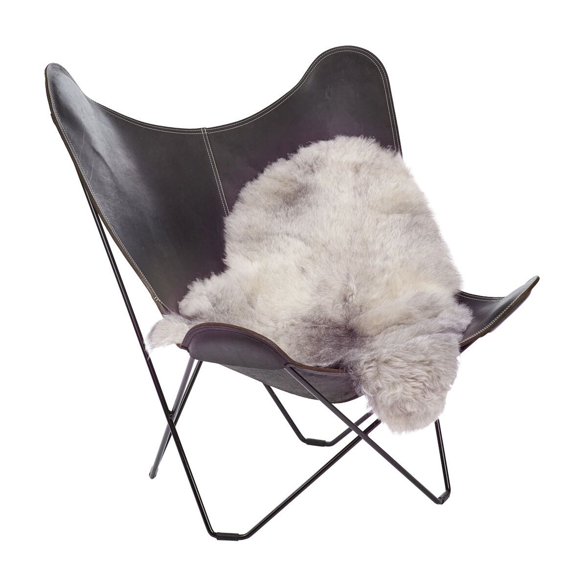 Lammfell Premium | Kurzhaar | Island | 120+x60 cm