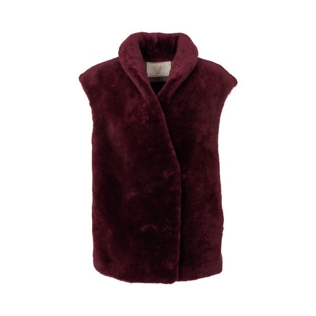 Lorena Weste | Shearling Bordeaux
