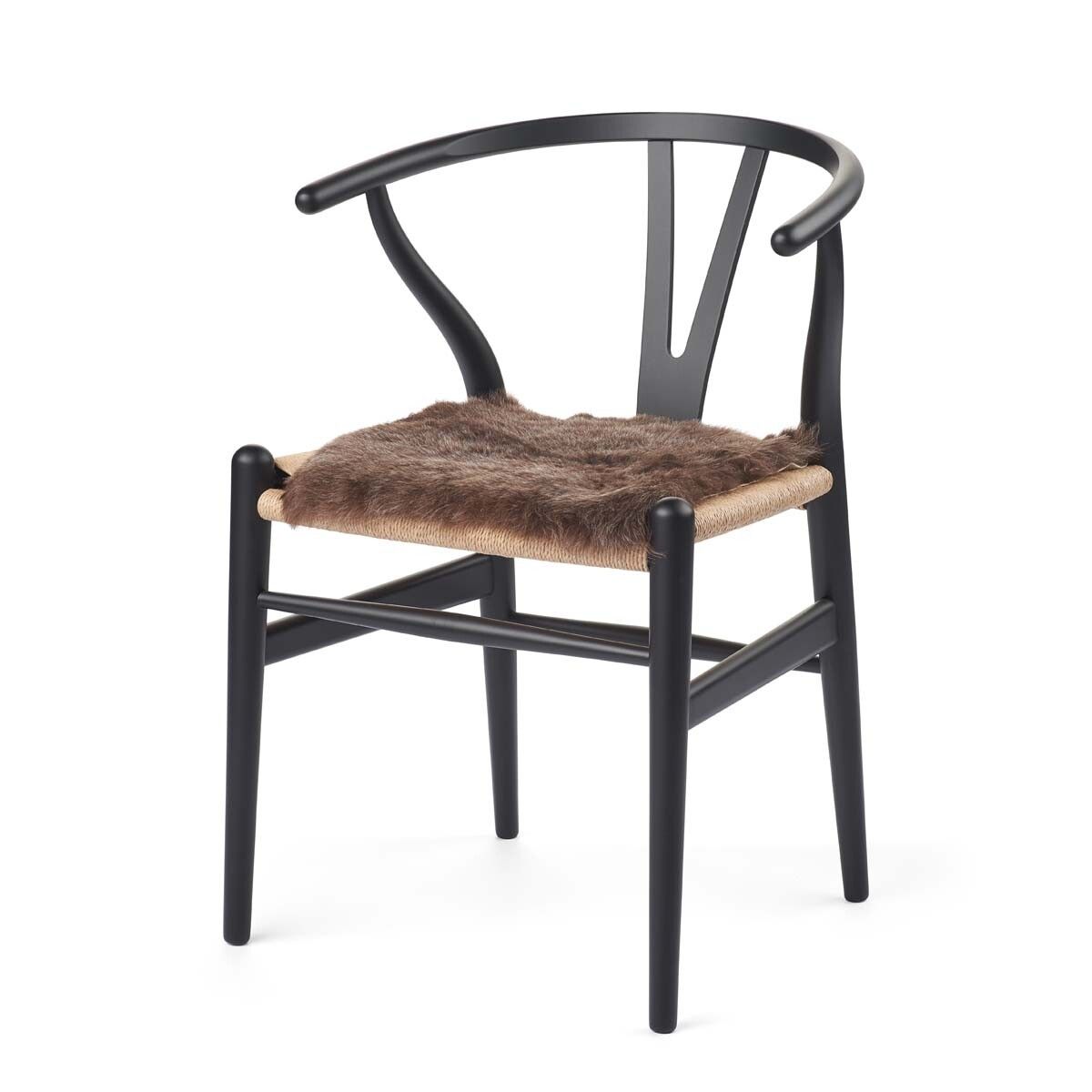 Stuhlkissen Premium | Kurzhaar | Island | 40x40 cm Rostbraun