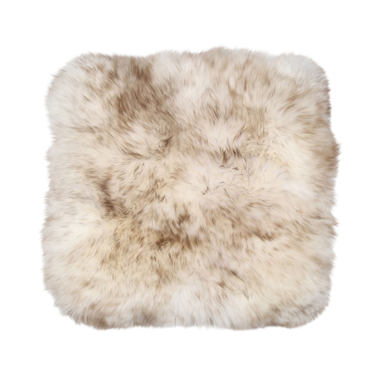 Fellkissenbezug | Langhaar | Neuseeland | 50,5x50,5 cm Wolf-Spitze