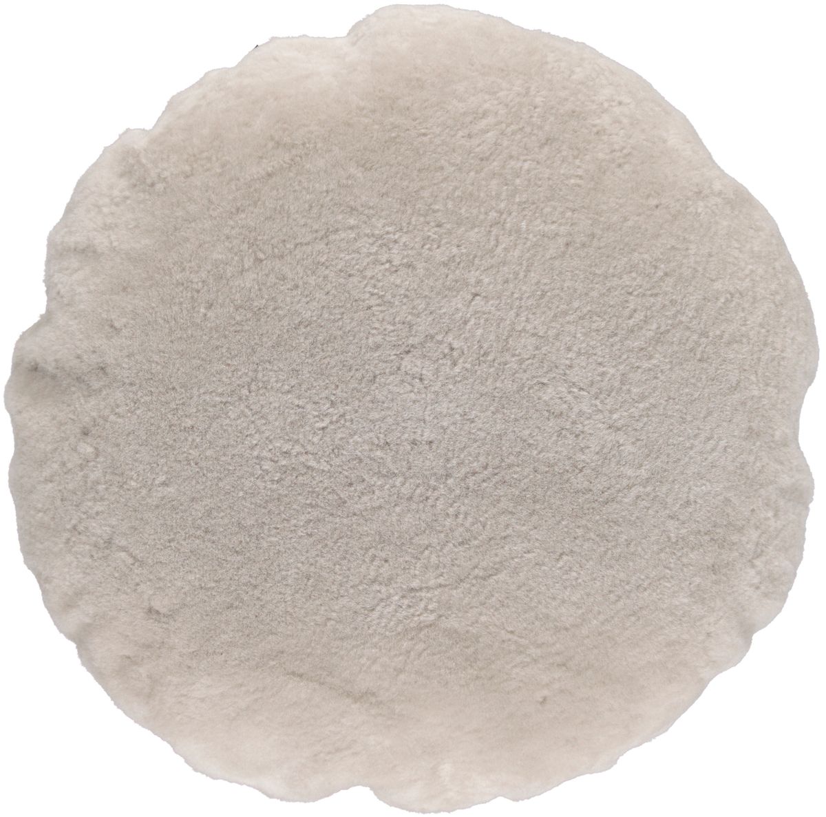 Velourkissen | Neuseeland | D45 cm | D62 cm Grau Sand