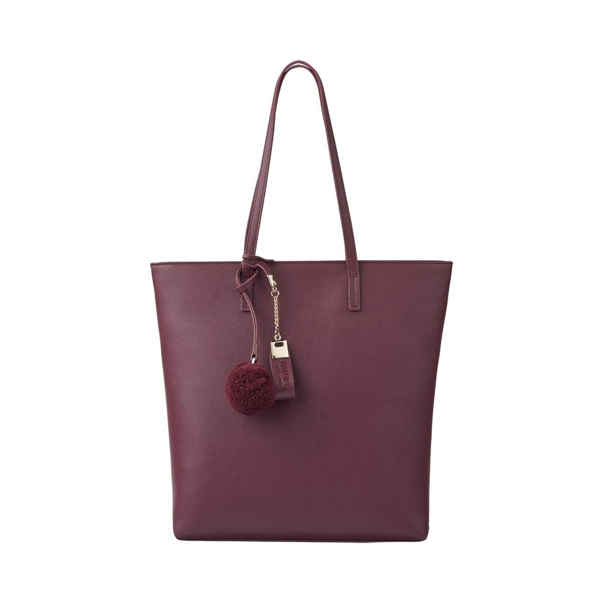 Juliana Shopper | Lammleder Bordeaux