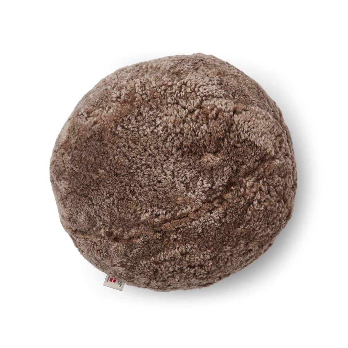 Angelite Kissenball | Kurzhaar | Neuseeland | D25/30/35 cm Fellkissen | Sheepskinhouse.ch