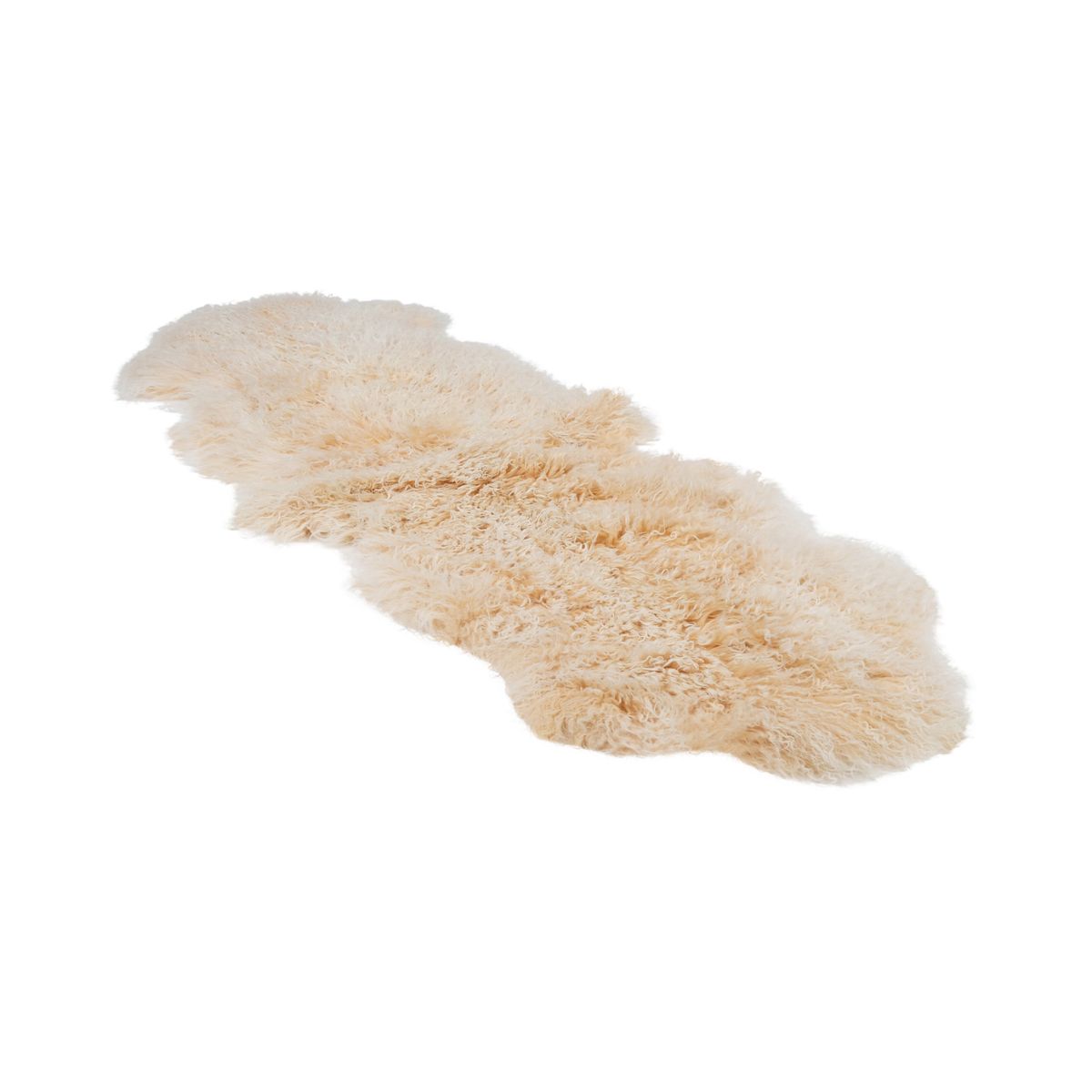 Doppeltes Lammfell | Tibet | 150x50 cm Arctic Sunrise