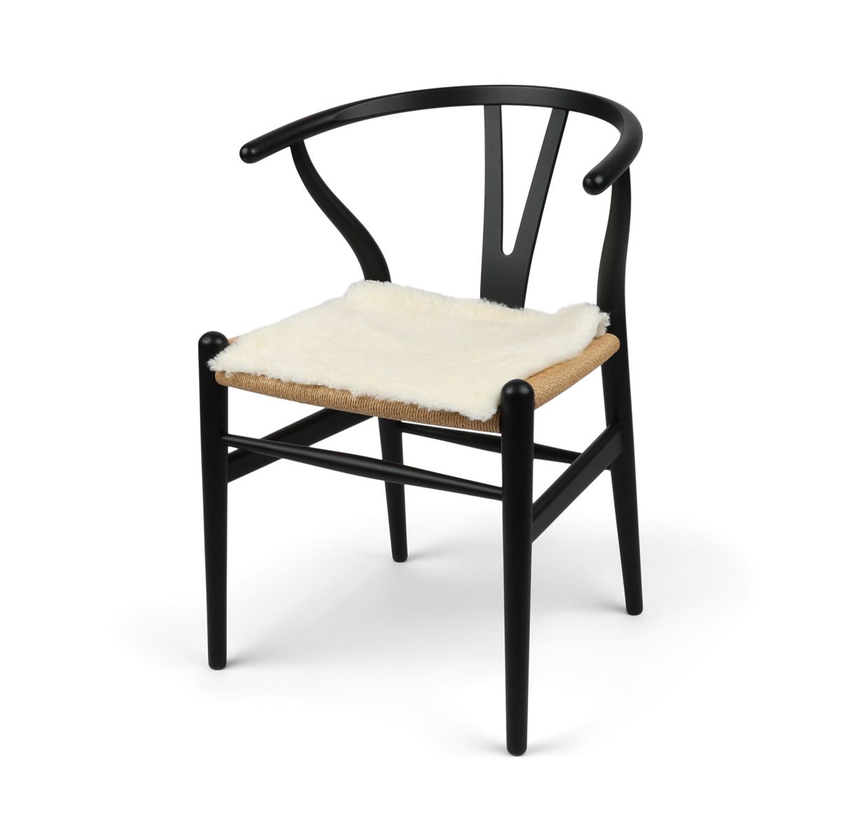 Stuhlauflage | Kurzhaar | Neuseeland | 40x40 cm Sitzkissen | Sheepskinhouse.ch