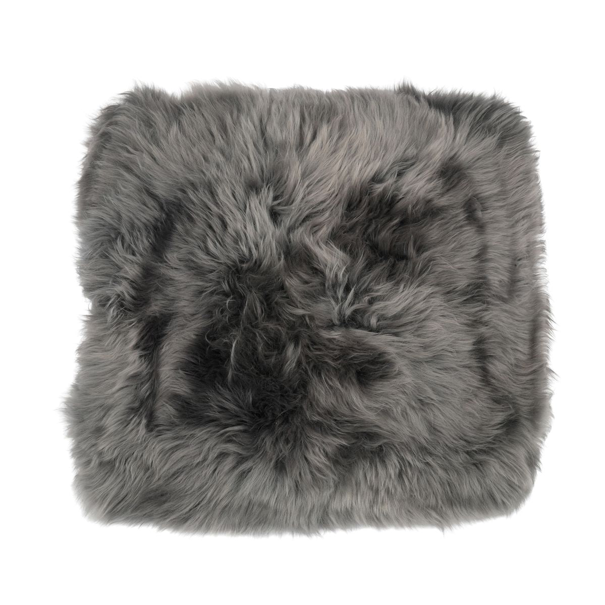 Sitzkissen | Langhaar | Neuseeland | Stoffrückseite | 40x40 cm Stahl