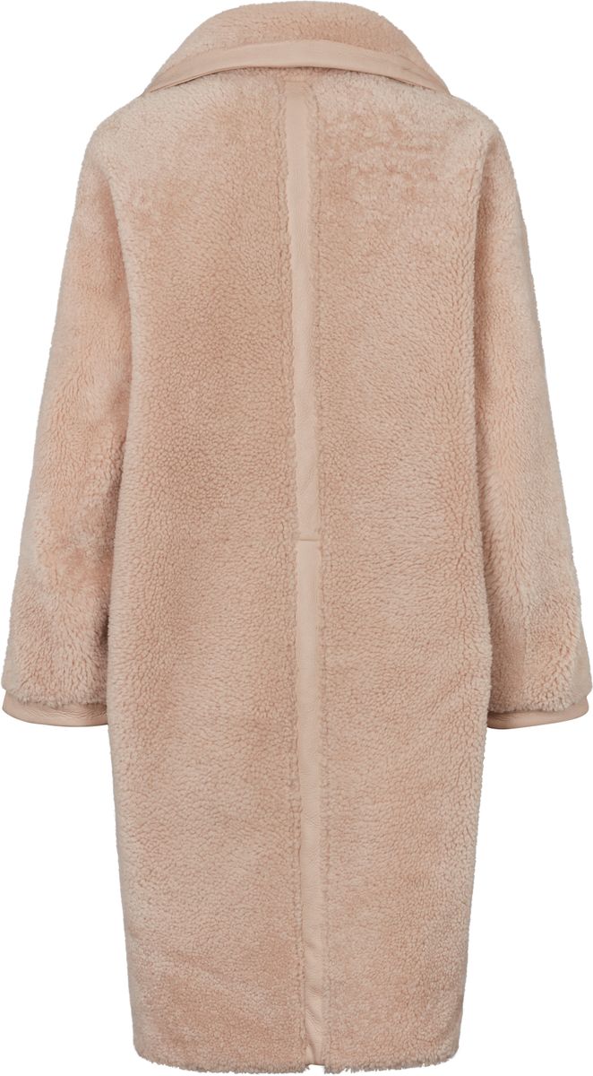 Jill Mantel | Shearling Beige