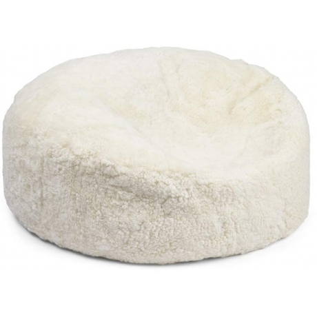 Lammfell Sitzsack | Kurzhaar | Neuseeland | 75x28 cm Weiß