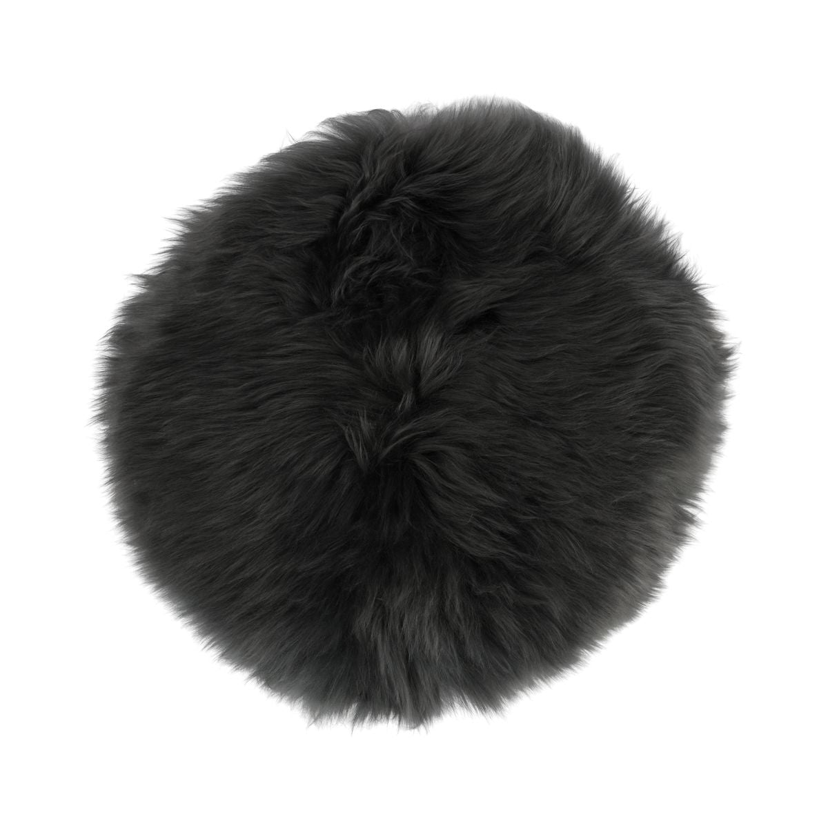 Stuhlkissen Premium | Langhaar | Neuseeland | D34cm Sitzkissen | Sheepskinhouse.ch