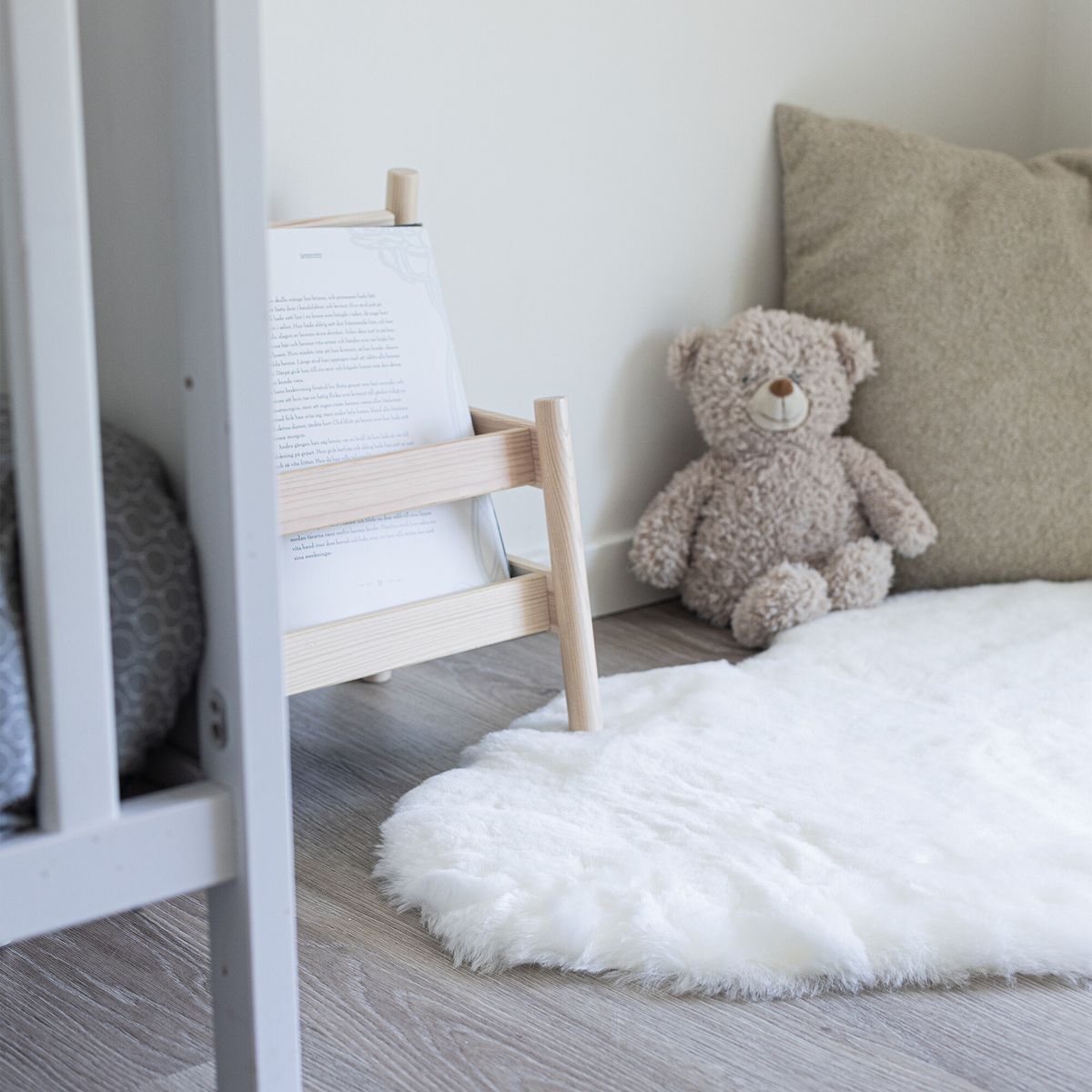 Baby Lammfell | Kurzhaar | Neuseeland 80 cm Schneeweiß